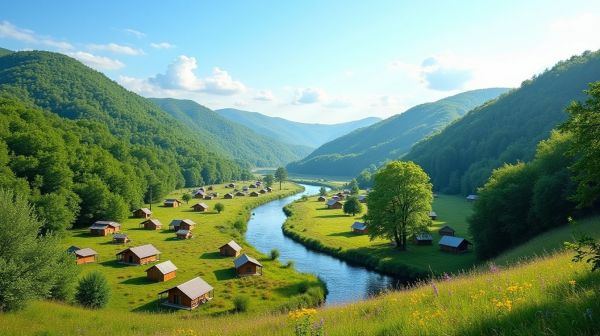 Les emplacements de camping idéaux en vallée de la Dordogne